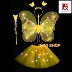 Disfraz luminoso para niñas,Disfraz LED para niñas 2-8 años